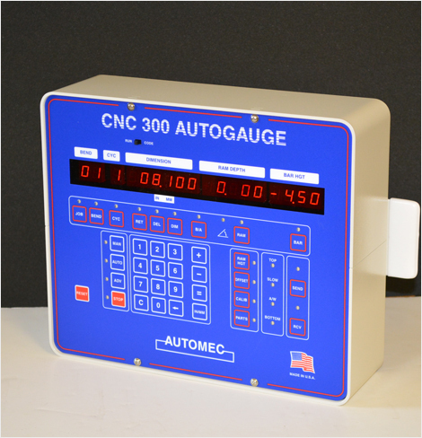 AUTOMEC CNC300 Backgauges | Demmler Machinery Inc.