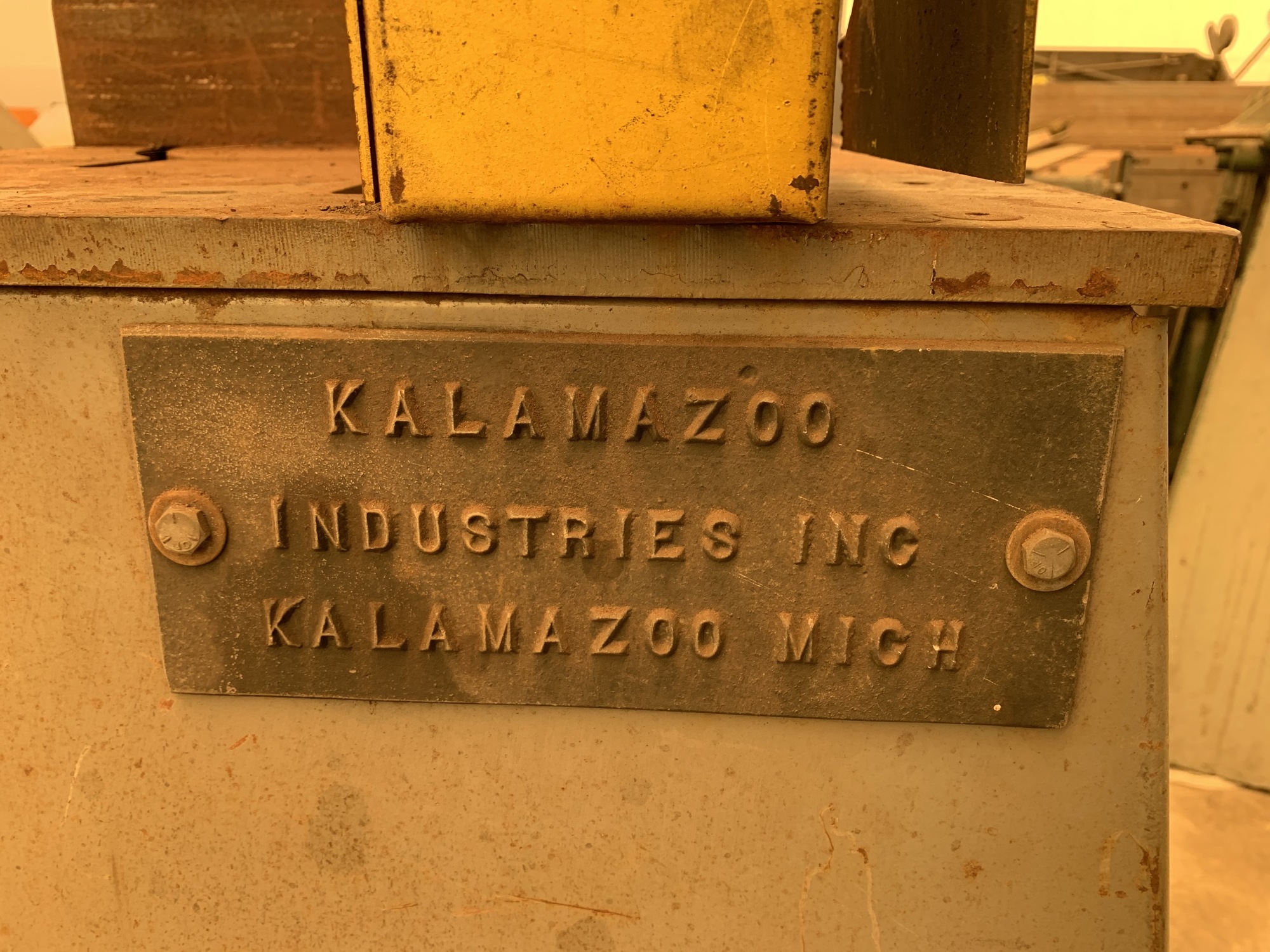 KALAMAZOO ABRASIVE CHOP SAW Saws | Demmler Machinery Inc.